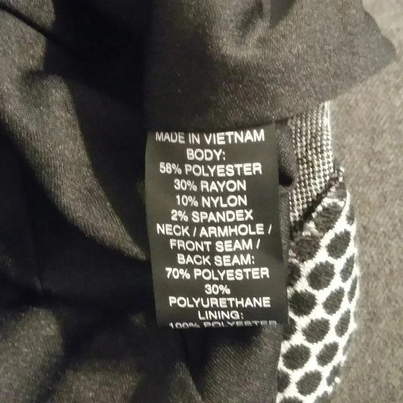 Vince Camuto Polka Dot Sleeveless Top XS - Picture 5 of 5